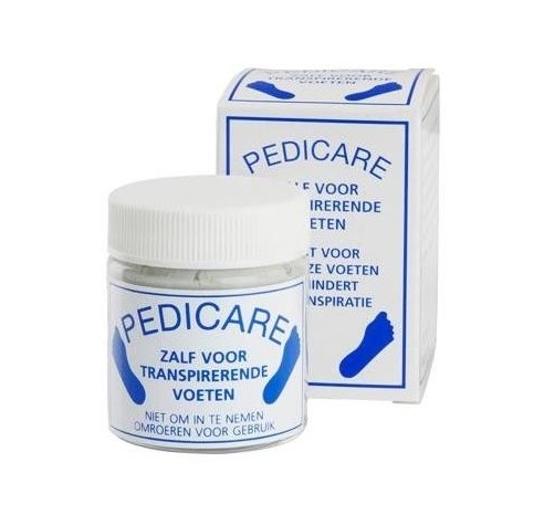 Pedicare zalf tegen zweetvoeten