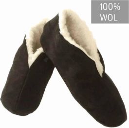 100% wol zwart